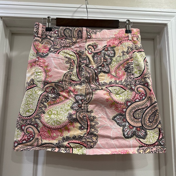 Croft & Barrow Paisley Women's Skort Size 8 - Picture 4 of 12